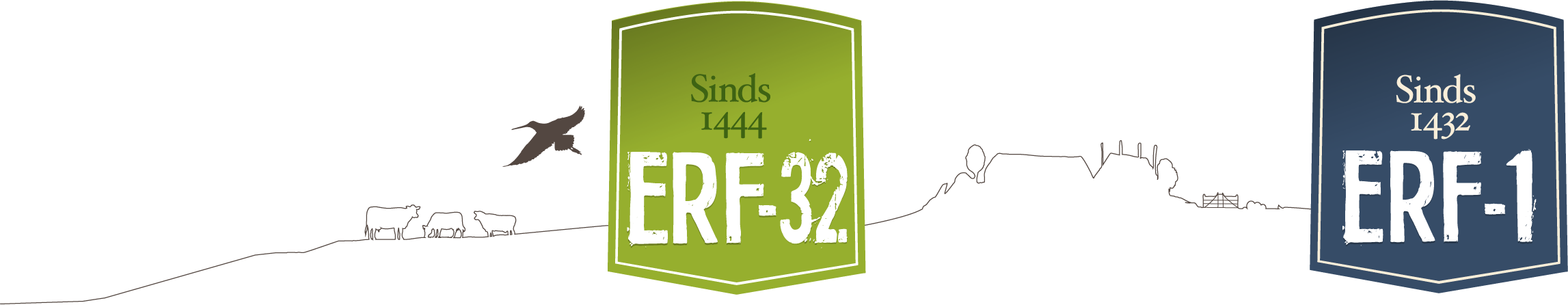 ERF-1 en ERF-32 — twee erven op het Kampereiland